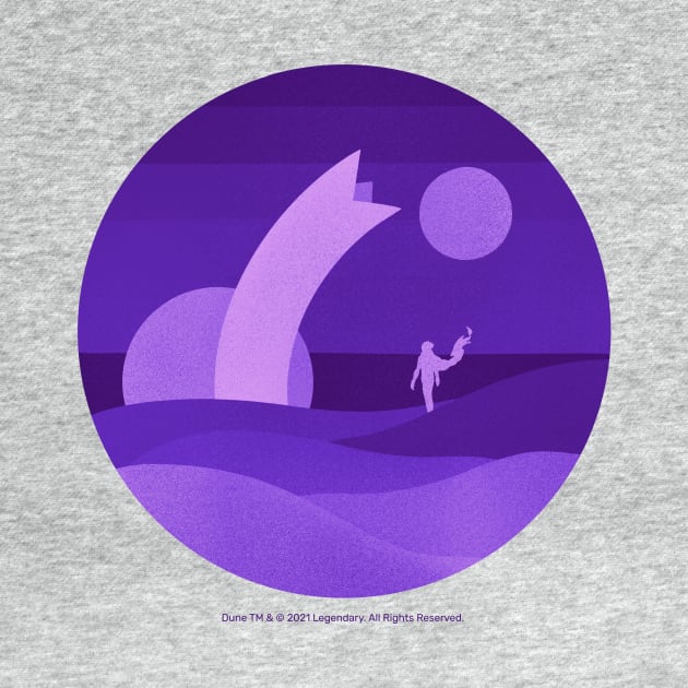 Minimalist Arrakis, Purple by Dream Artworks